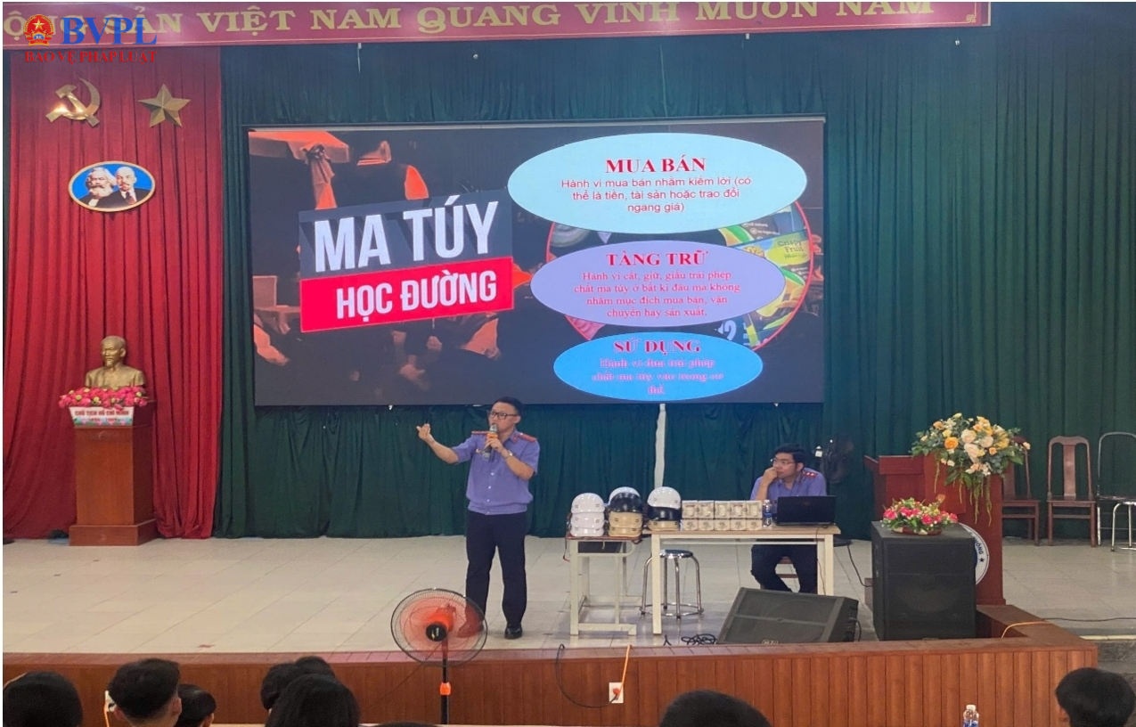 VKSND Khu vực 2,3 – Đồng Nai tổ chức chương trình tuyên truyền pháp luật cho học sinh