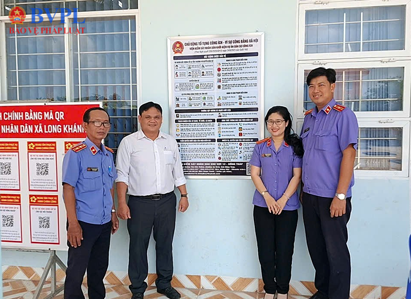 VKSND Khu vực 12 tỉnh Đồng Tháp đưa Nghị quyết số 205 2025 QH15 đến gần nhân dân