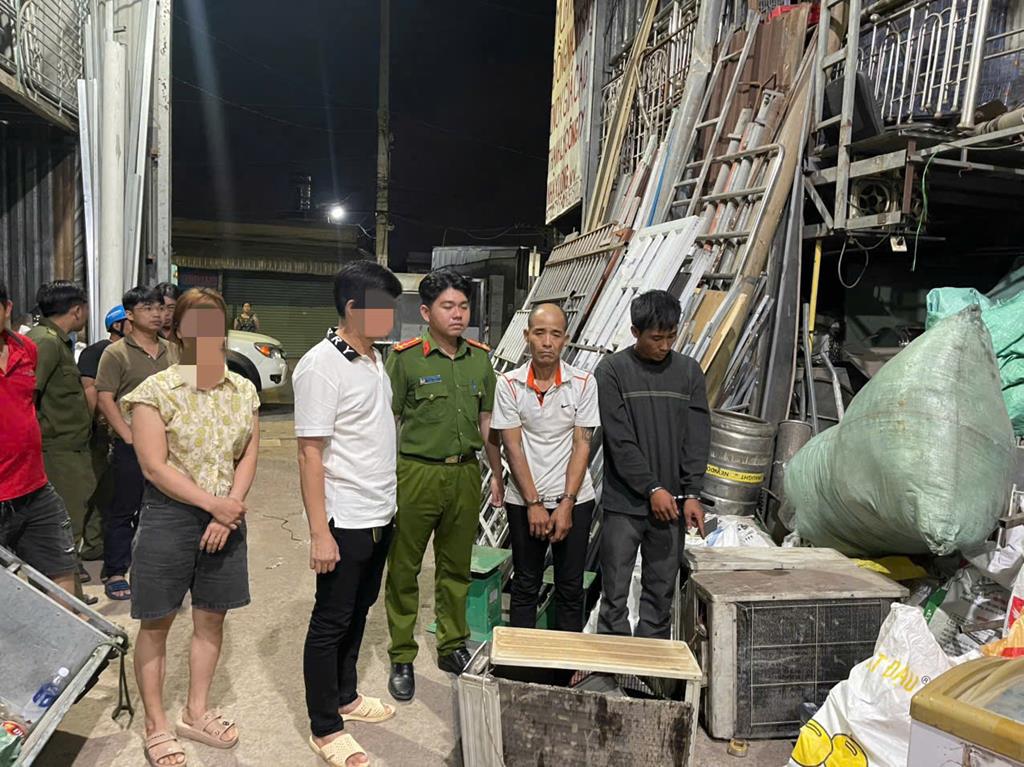 Bắt 2 đối tượng trộm cắp tài sản tại Trạm viễn thông Khu công nghiệp Long Thành