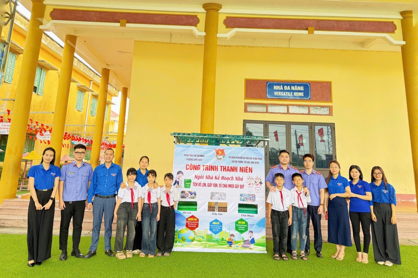 Chi đoàn VKSND khu vực 10 - Hải Phòng Tuổi trẻ chung tay, lan tỏa hành động nhỏ, ý nghĩa lớn