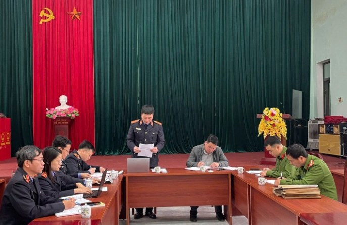 VKSND khu vực 2 - Lạng Sơn trực tiếp kiểm sát công tác thi hành án hình sự