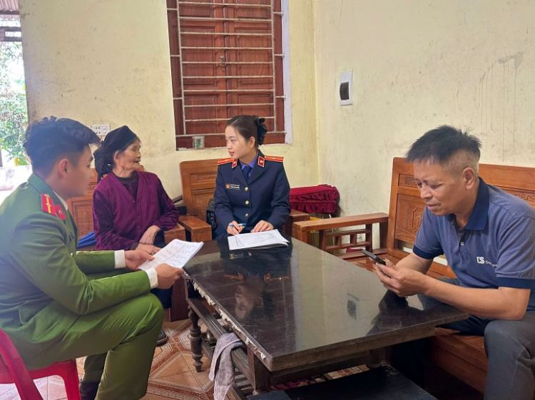 VKSND khu vực 5 - Lạng Sơn trực tiếp xác minh điều kiện thi hành án dân sự