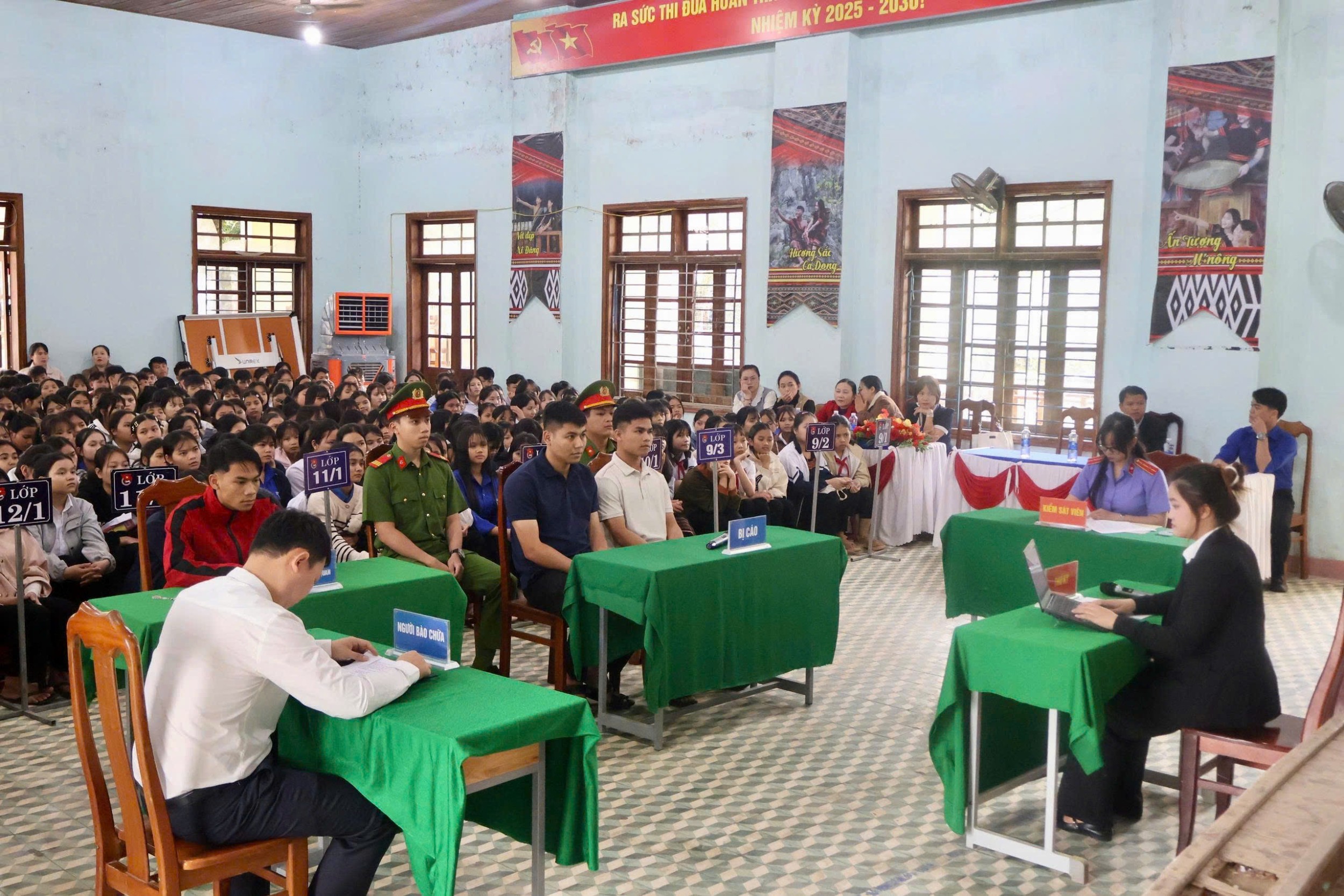 VKSND khu vực 8, TP Đà Nẵng tổ chức phiên toà giả định, tuyên truyền pháp luật