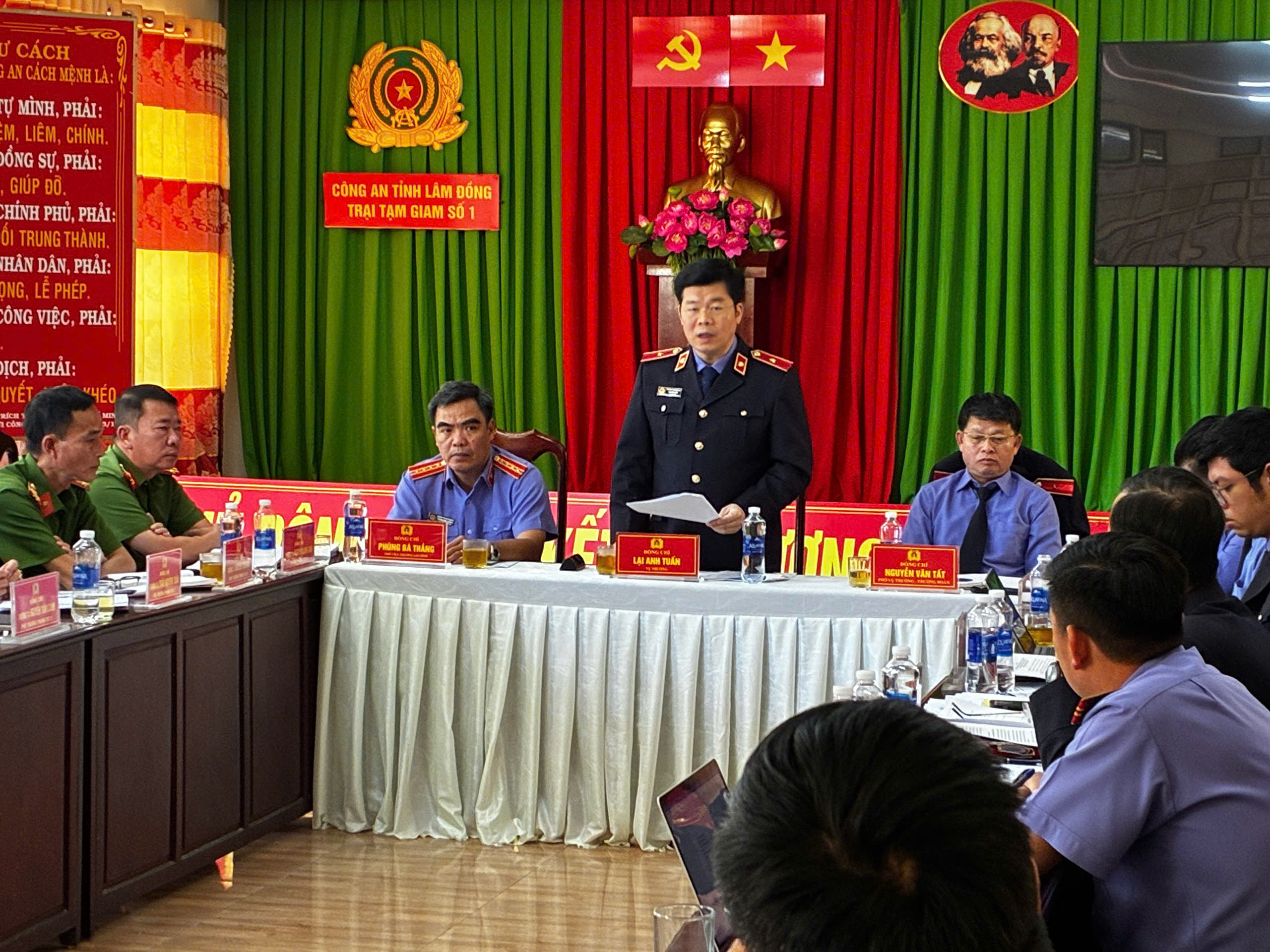 VKSND tối cao trực tiếp kiểm sát Trại tạm giam số 1 Công an tỉnh Lâm Đồng và 2 phân trại tạm giam trực thuộc