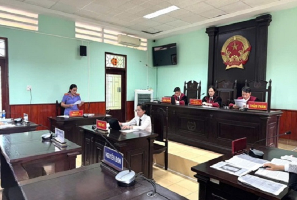 Phòng 9, VKSND tỉnh Gia Lai phối hợp tổ chức 2 phiên tòa rút kinh nghiệm