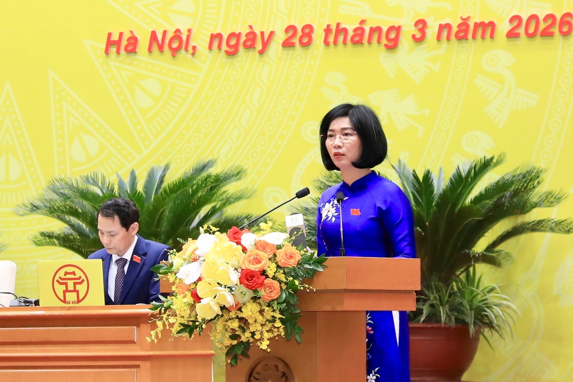 Đồng chí Phùng Thị Hồng Hà tái đắc cử Chủ tịch HĐND TP Hà Nội khóa XVII