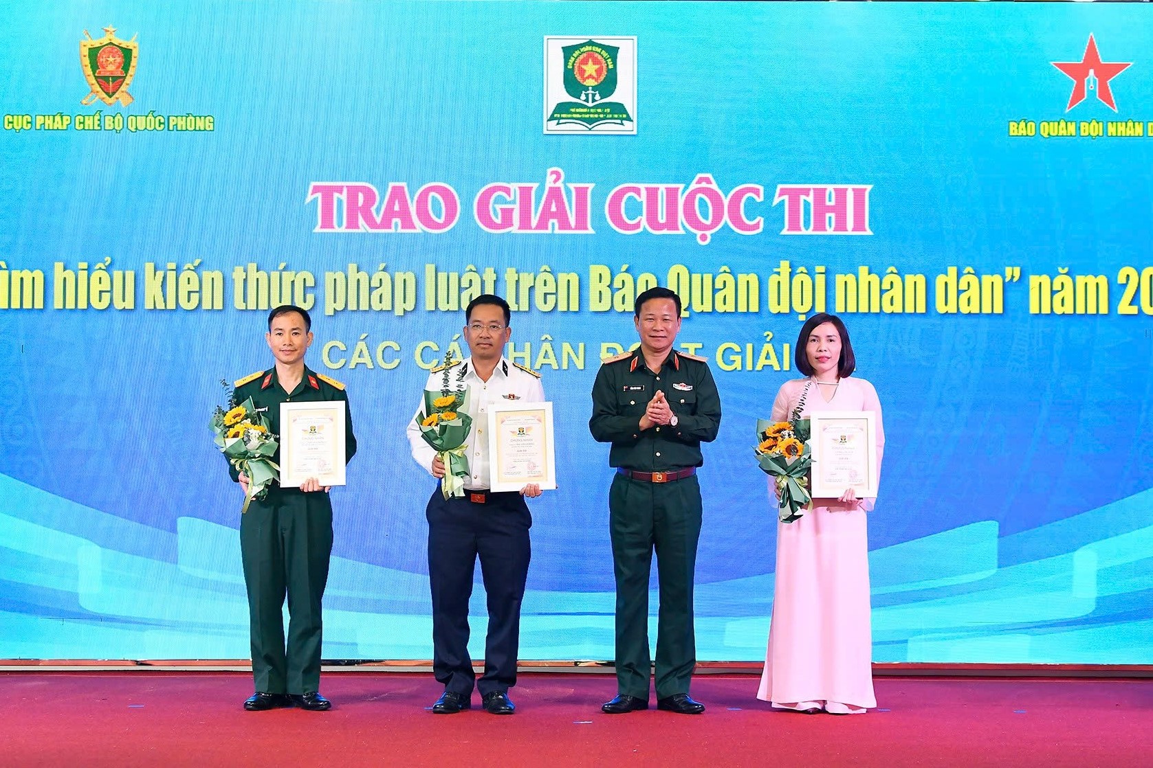 Một cá nhân thuộc VKSQS Quân khu 5 đoạt giải Ba cuộc thi tìm hiểu pháp luật 2025