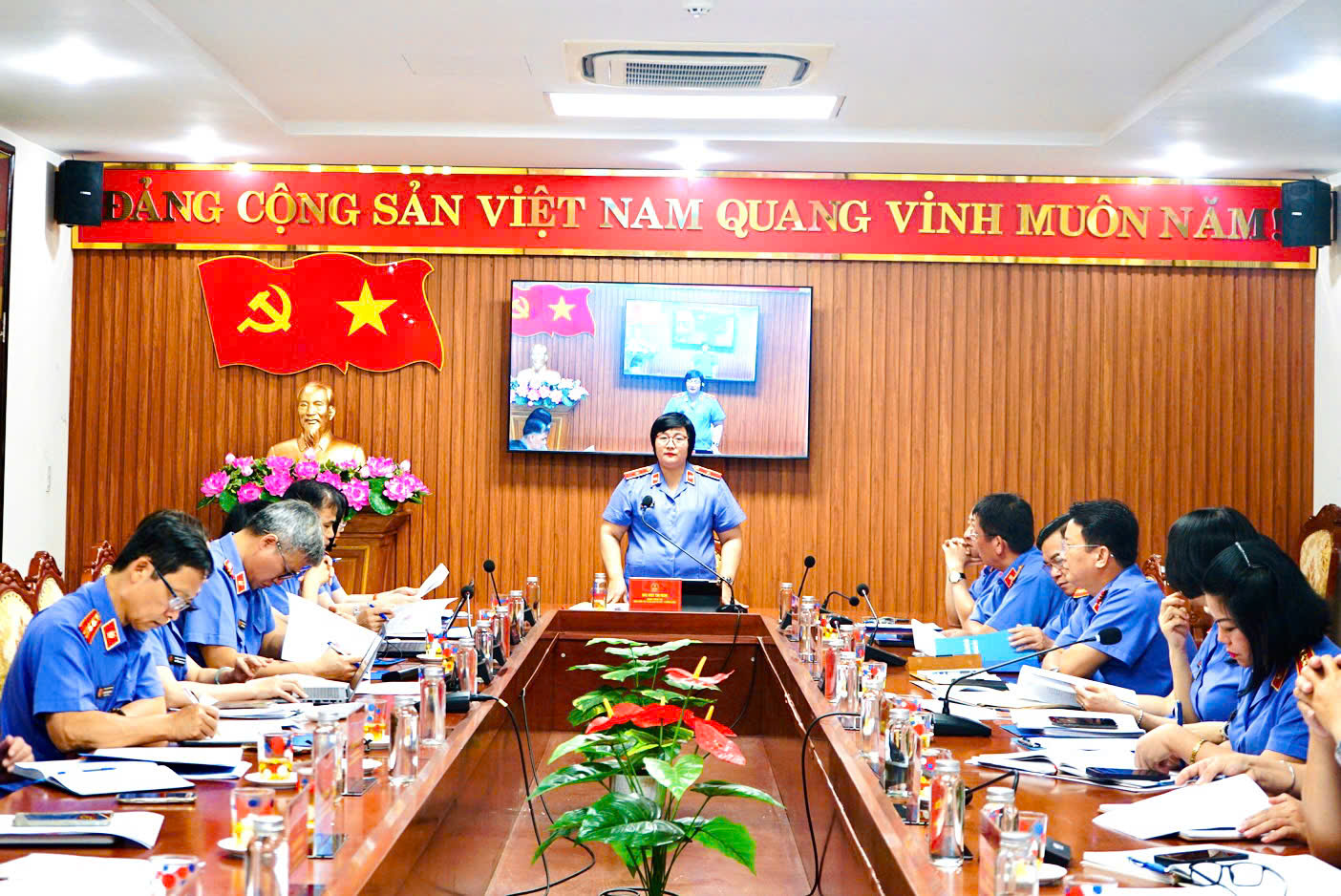 VKSND tối cao kiểm tra việc thực hiện dân chủ ở cơ sở tại VKSND TP Đà Nẵng