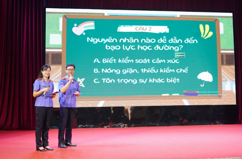 Tuyên truyền pháp luật tại Trường Liên cấp Quốc tế Bình Minh