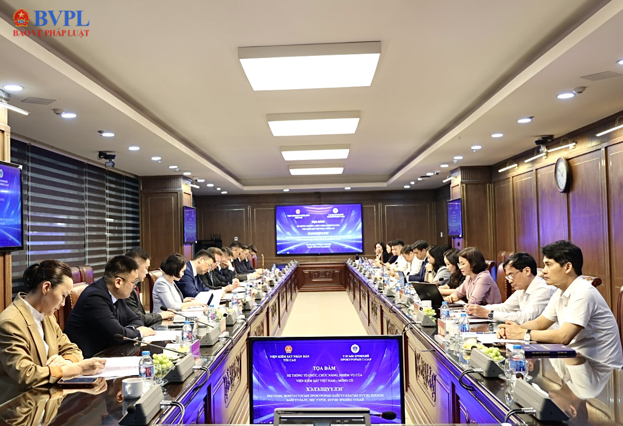 Hội thảo “Hệ thống tổ chức, chức năng, nhiệm vụ của Viện kiểm sát Việt Nam - Mông Cổ”