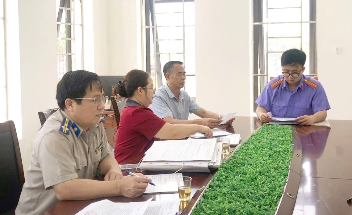 VKSND khu vực 2, tỉnh Phú Thọ Tăng cường xác minh điều kiện thi hành án dân sự