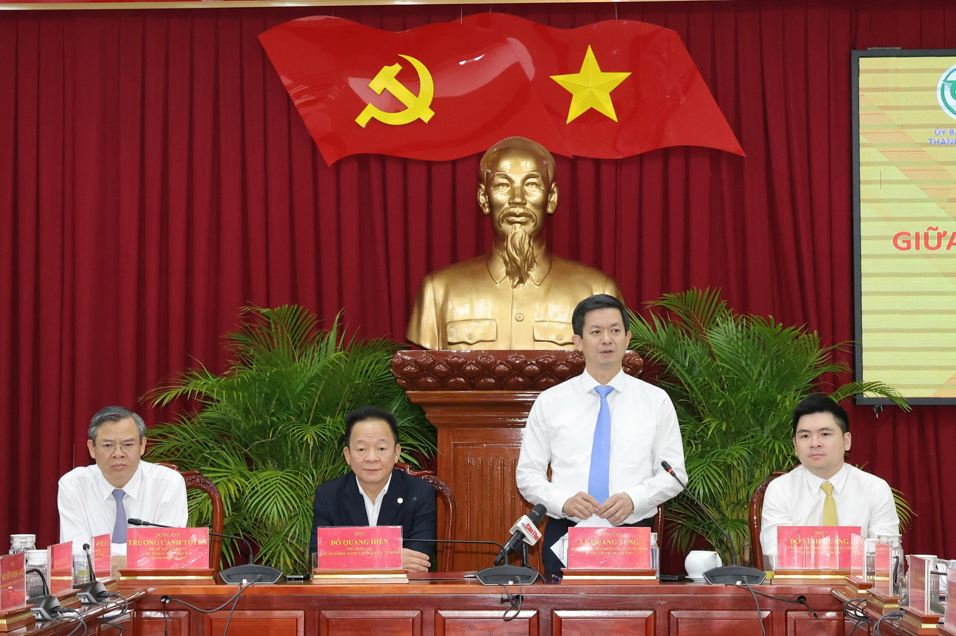 T T Group và TP Cần Thơ ký kết hợp tác, nghiên cứu triển khai nhiều dự án lớn