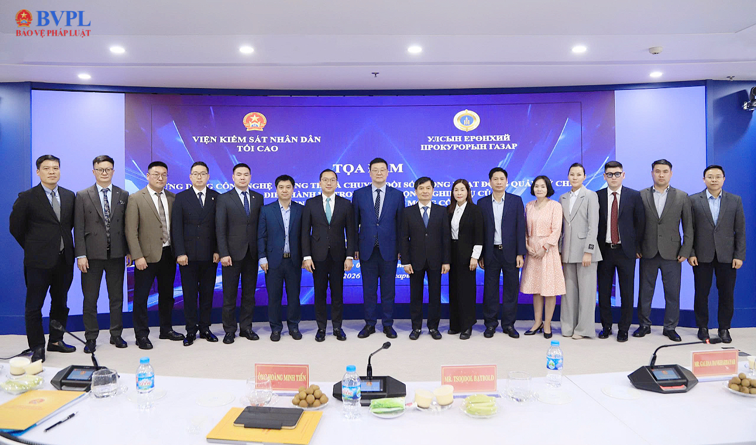 Hội thảo giữa Cục 2, VKSND tối cao Việt Nam và Viện kiểm sát tối cao Mông Cổ