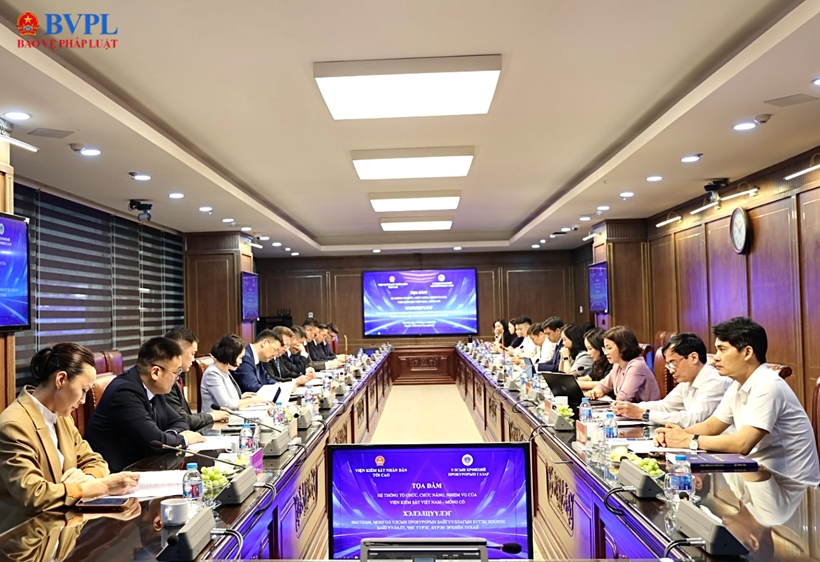 Hội thảo “Hệ thống tổ chức, chức năng, nhiệm vụ của Viện kiểm sát Việt Nam - Mông Cổ”