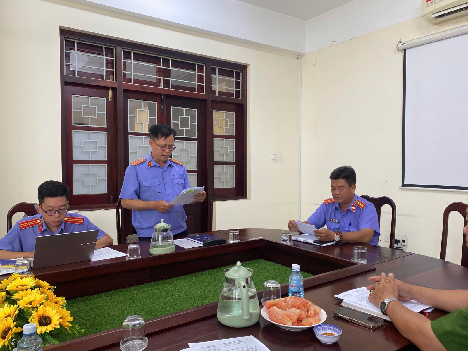 VKSND Khu vực 5 - Cần Thơ kiểm sát trực tiếp công tác Thi hành án hình sự tại cộng đồng