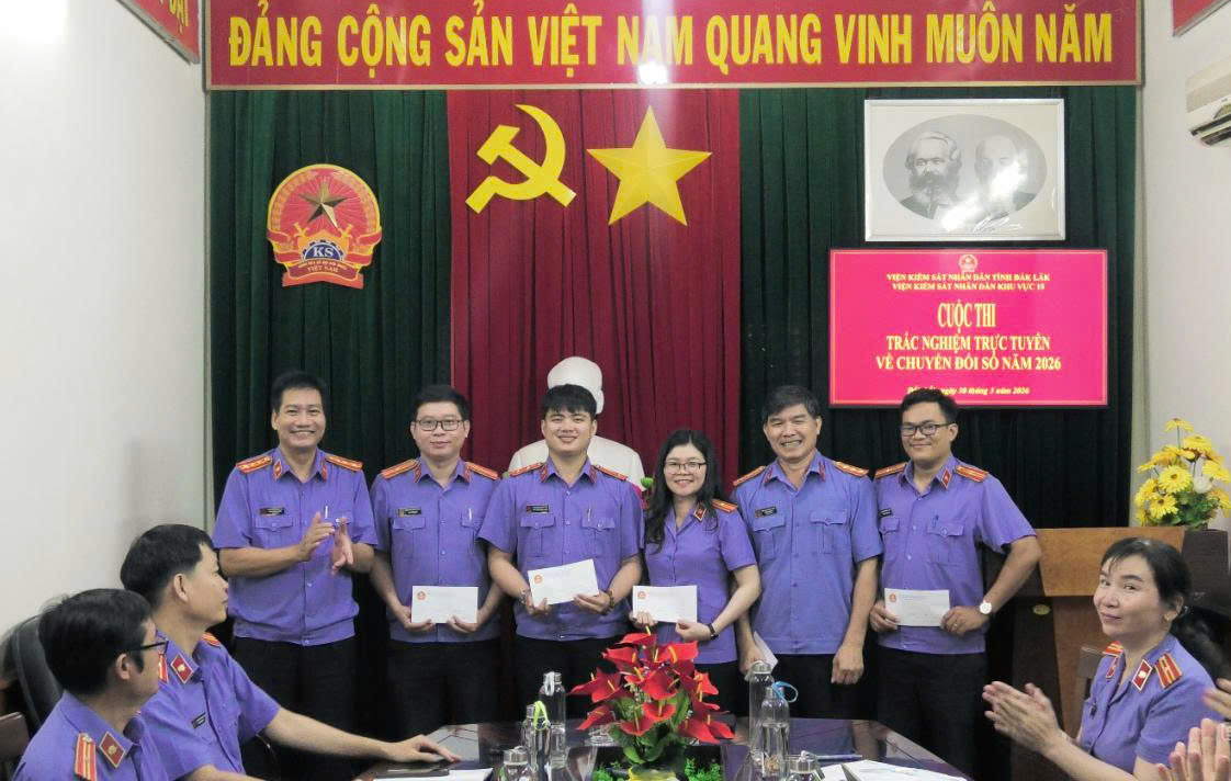 Tổ chức cuộc thi trắc nghiệm trực tuyến về chuyển đổi số