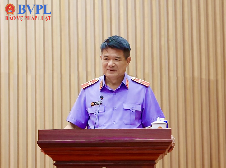 Bí thư Đảng uỷ, Viện trưởng VKSND tối cao Nguyễn Huy Tiến chủ trì Hội nghị Ban Chấp hành Đảng bộ lần thứ IV