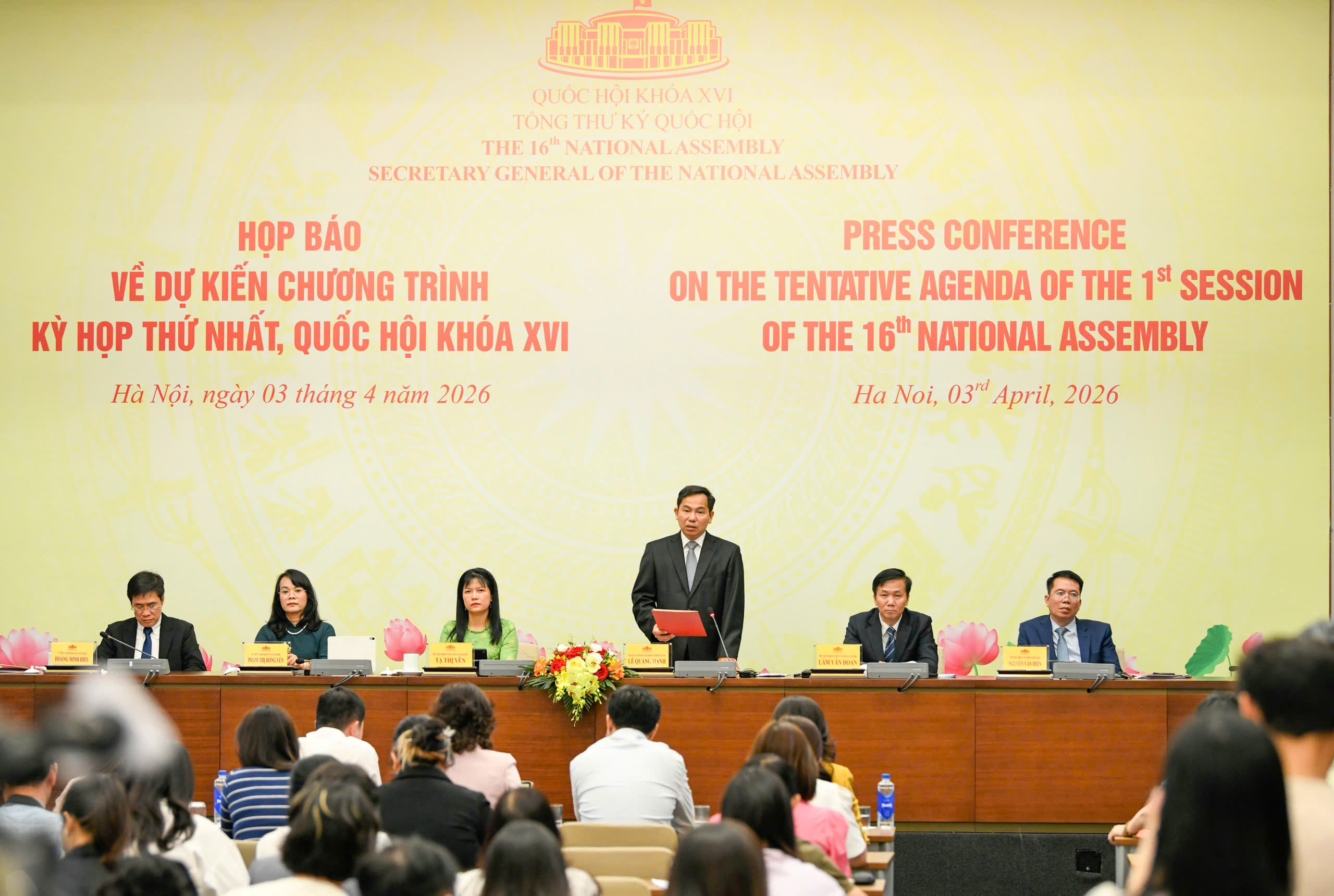 Dự kiến bầu Chủ tịch nước, Thủ tướng, Chủ tịch Quốc hội tại Kỳ họp thứ Nhất, Quốc hội khóa XVI