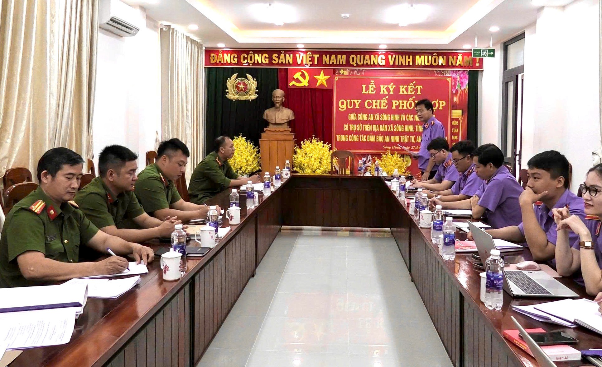 Hoàn thành vượt chỉ tiêu việc kiểm sát trực tiếp tại 100 Công an cấp xã