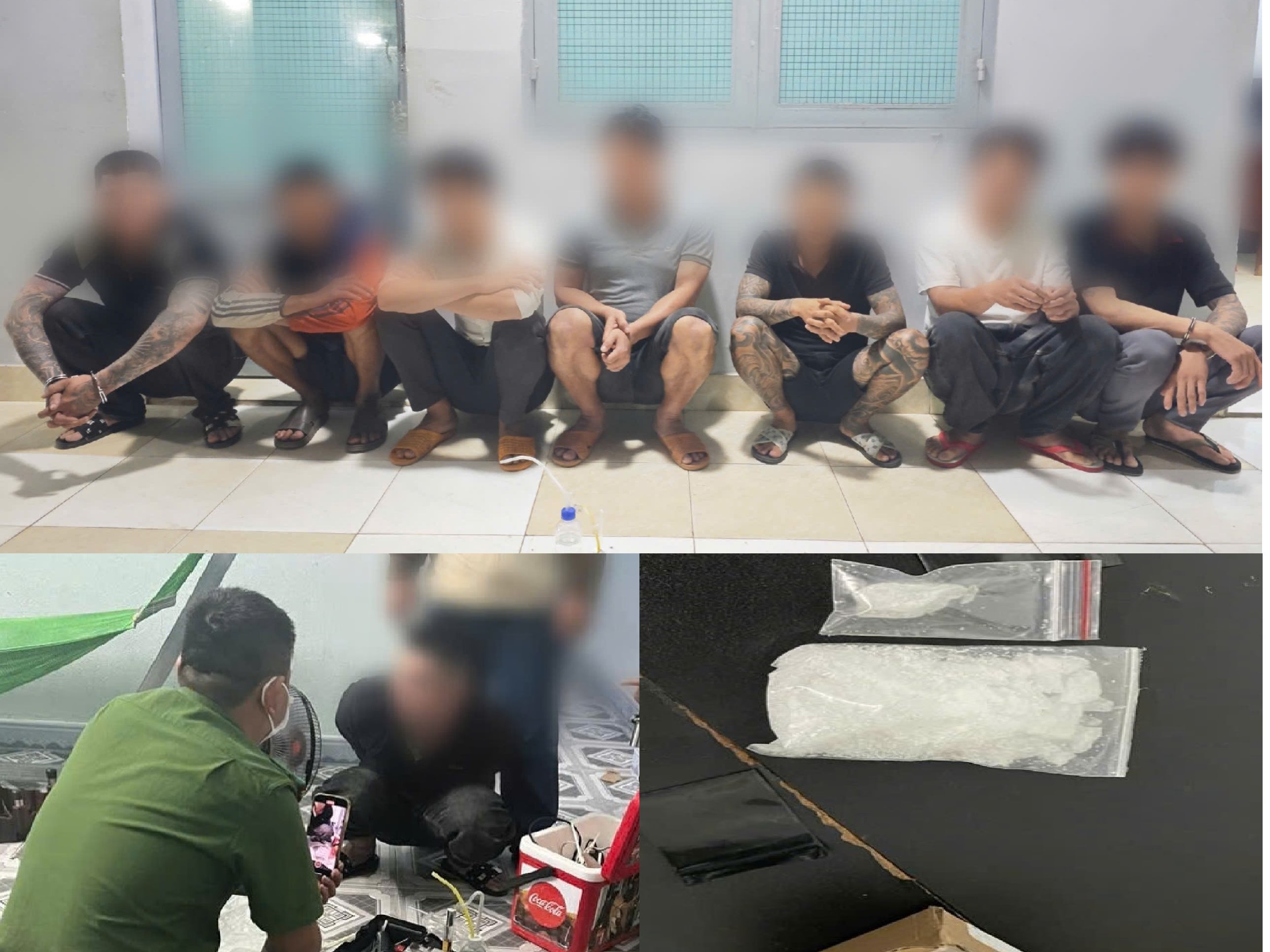 Triệt phá đường dây mua bán, tổ chức sử dụng trái phép chất ma túy liên tỉnh