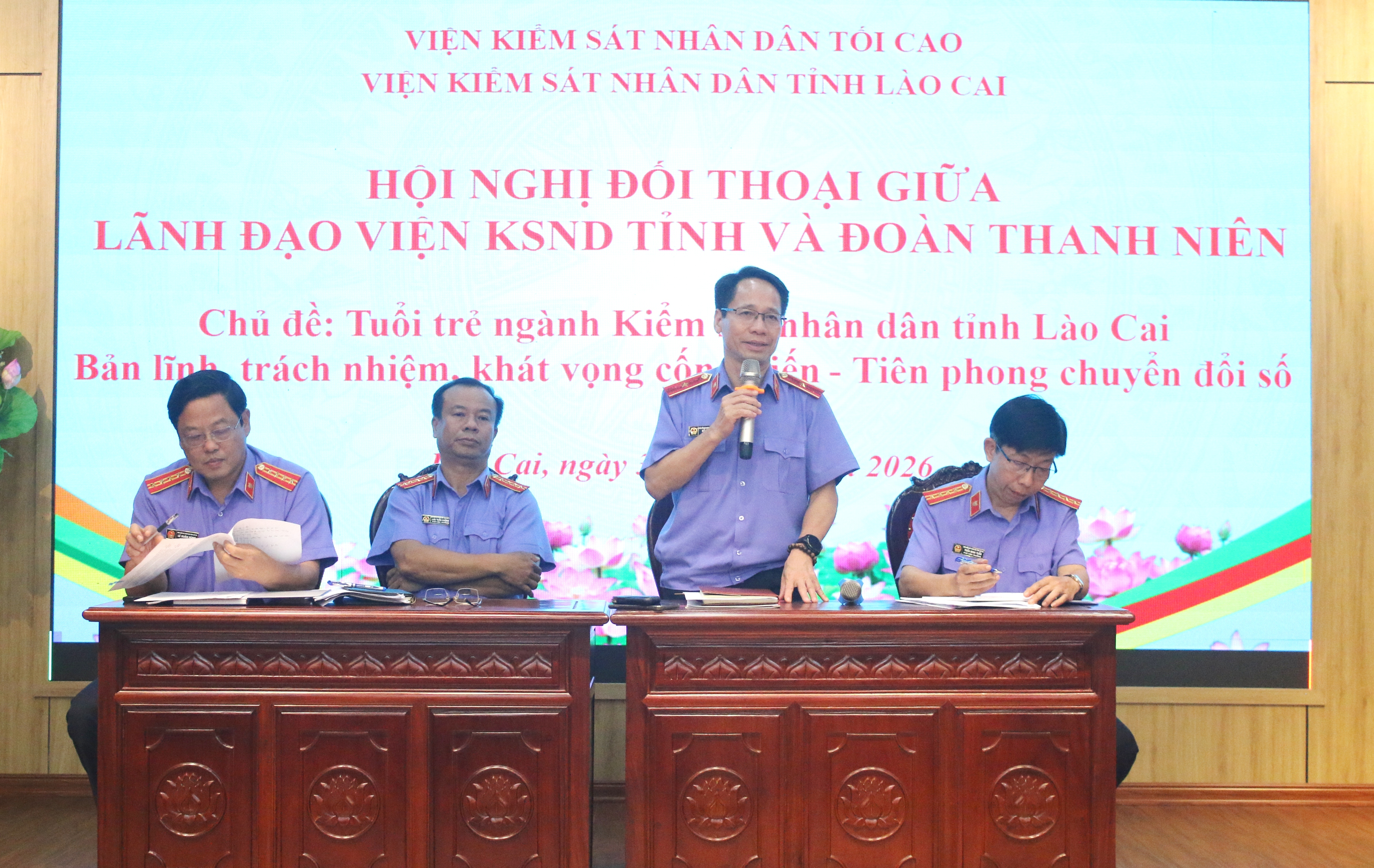 Đối thoại với thanh niên, lan tỏa khát vọng cống hiến trong ngành Kiểm sát Lào Cai