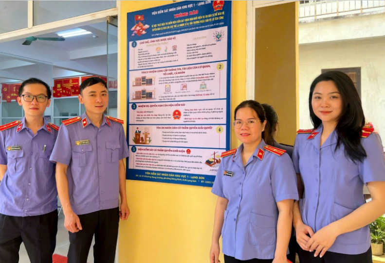 Phối hợp tuyên truyền Nghị quyết số 205 của Quốc hội tại Trung tâm phục vụ hành chính công