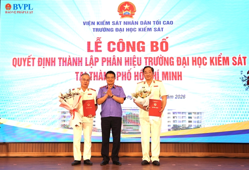 Trường Đại học Kiểm sát thông báo về Thông tin tuyển sinh đại học năm 2026