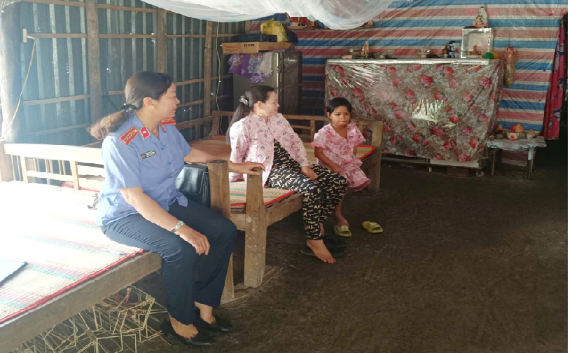 VKSND Khu vực 11 Cần Thơ chủ động xác minh, hỗ trợ cấp Giấy khai sinh cho trẻ em có hoàn cảnh đặc biệt