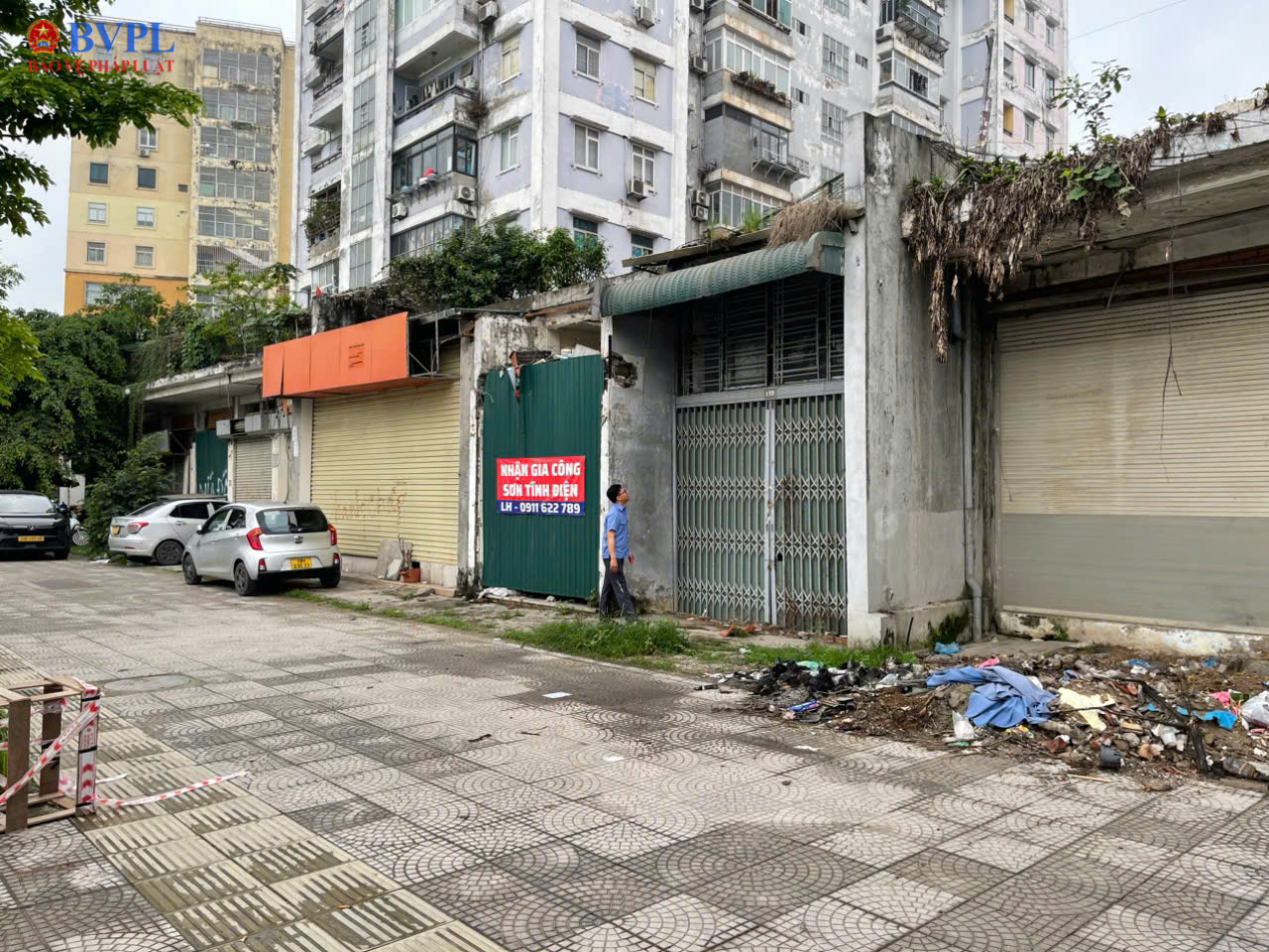 Nhiều khu tái định cư bỏ hoang tầng 1 Lãng phí hàng nghìn m² giữa Thủ đô