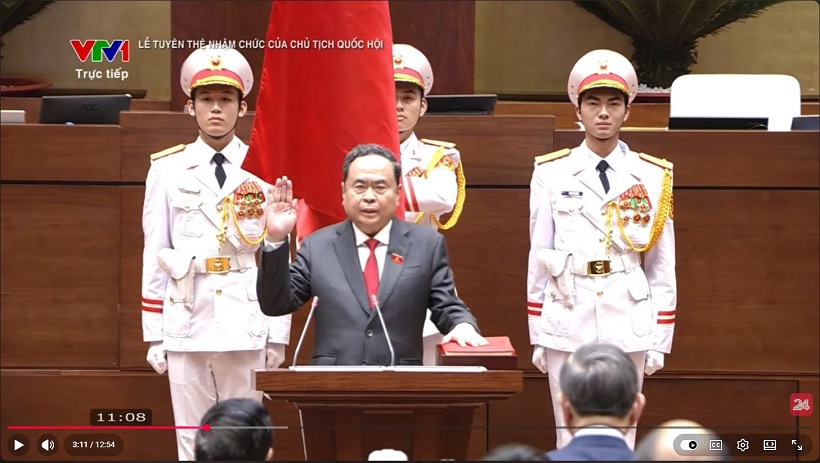 Lễ tuyên thệ nhậm chức của Chủ tịch Quốc hội khóa XVI Trần Thanh Mẫn