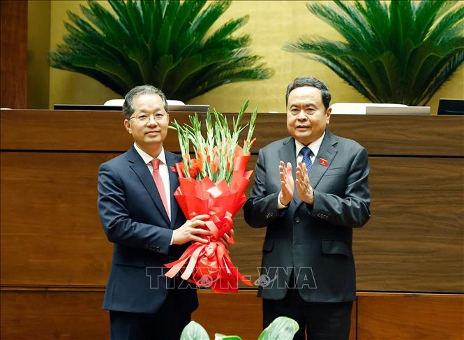 Đồng chí Nguyễn Văn Quảng được Quốc hội tín nhiệm bầu làm Chánh án Tòa án nhân dân tối cao