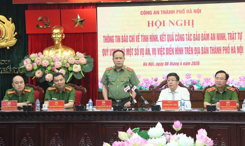 Công an TP Hà Nội thông tin triệt phá đường dây tiêu thụ hơn 300 tấn thịt lợn bệnh