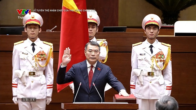 Thủ tướng Chính phủ Lê Minh Hưng tuyên thệ nhậm chức