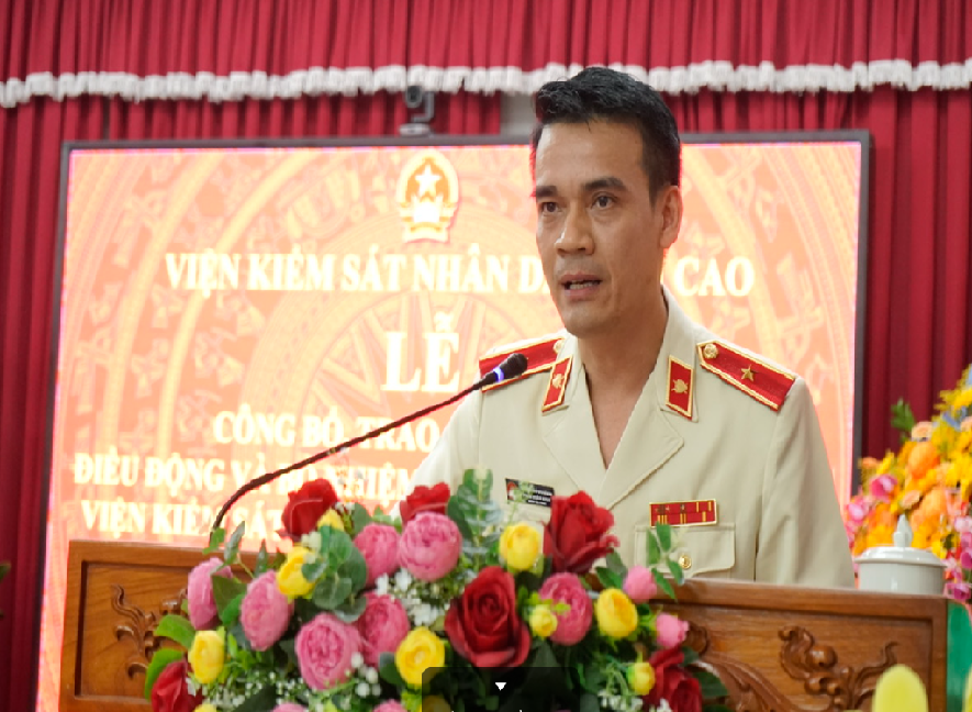 Điều động, bổ nhiệm Viện trưởng VKSND TP Cần Thơ