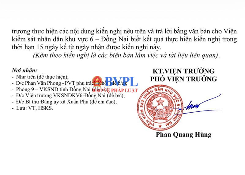 Viện kiểm sát kiến nghị đối với 8 trường hợp chưa có Căn cước công dân