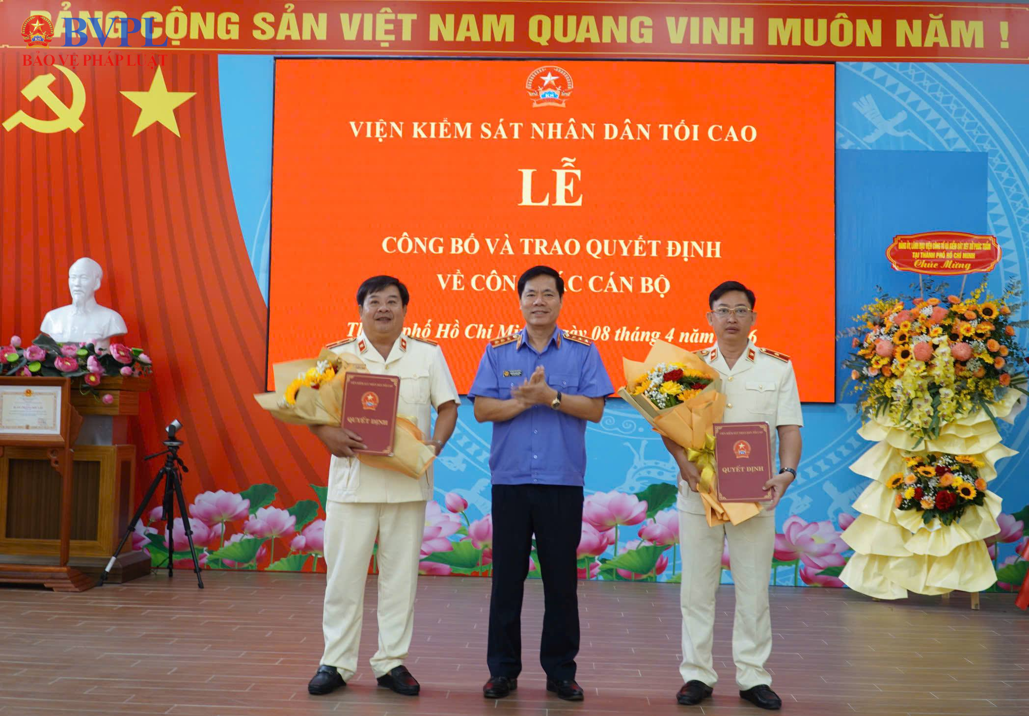 Bổ nhiệm Phó Viện trưởng Viện Phúc thẩm 3 và Phó Vụ trưởng Vụ Kiểm sát án dân sự