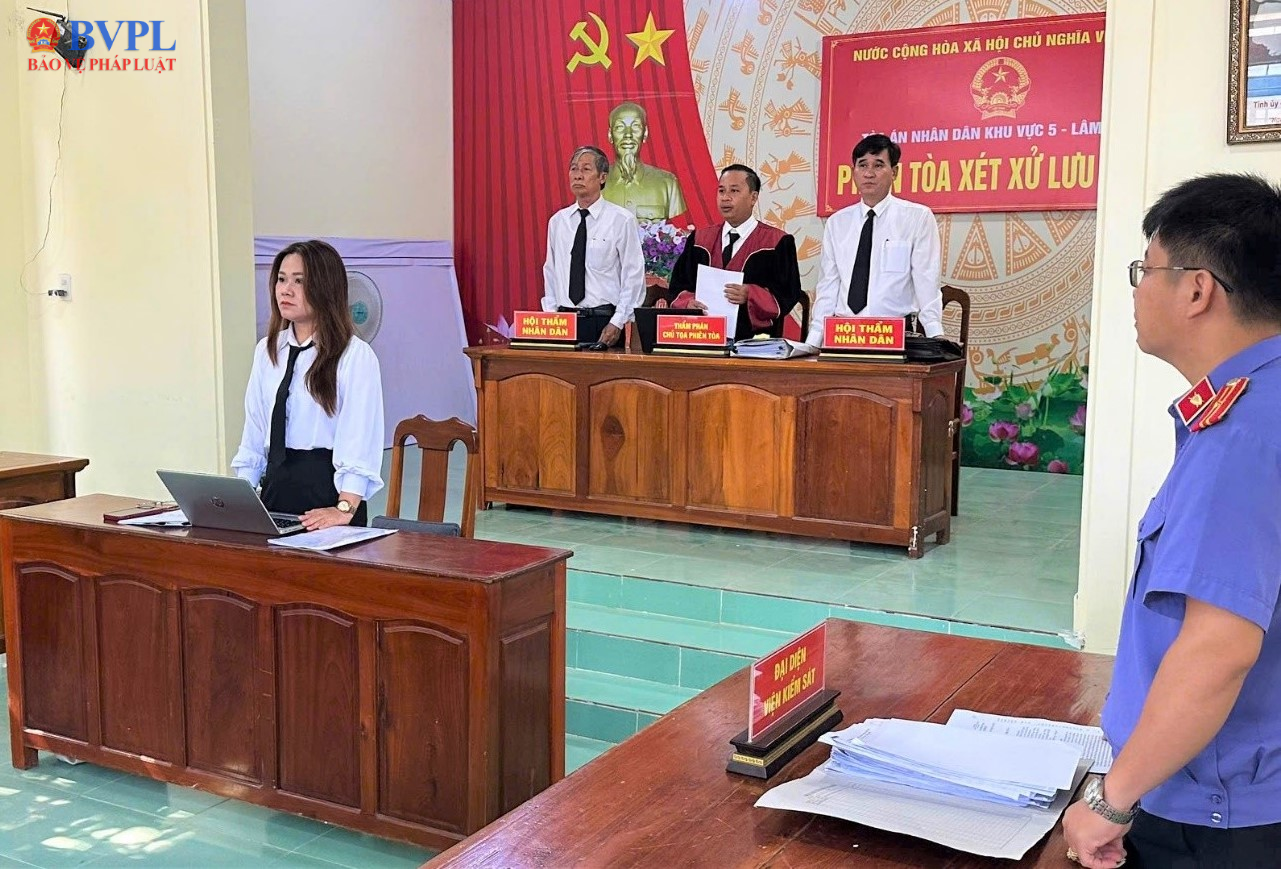 VKSND Khu vực 5 - Lâm Đồng tăng cường tuyên truyền pháp luật thông qua phiên tòa lưu động