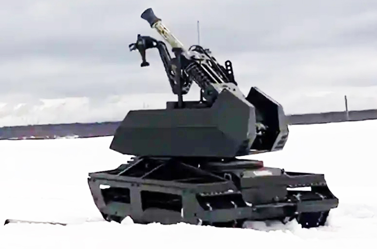 Xem phương tiện chiến đấu tự hành Nga nạp đạn bằng cánh tay rô bốt