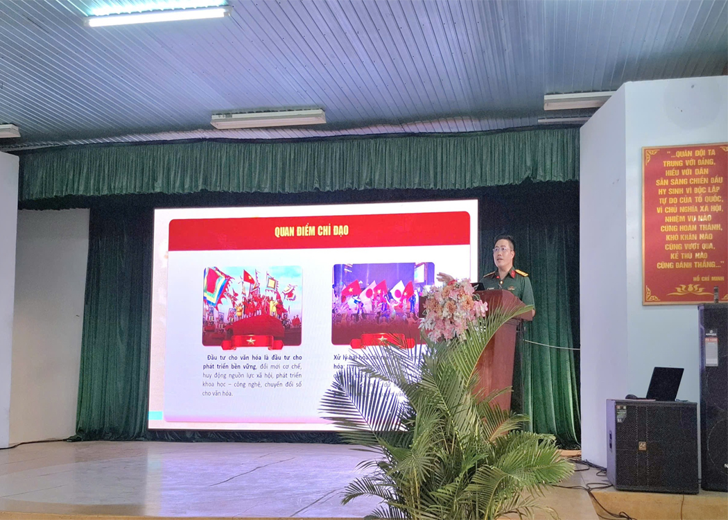 Viện kiểm sát Quân sự khu vực 71 phối hợp tuyên truyền, phổ biến giáo dục pháp luật