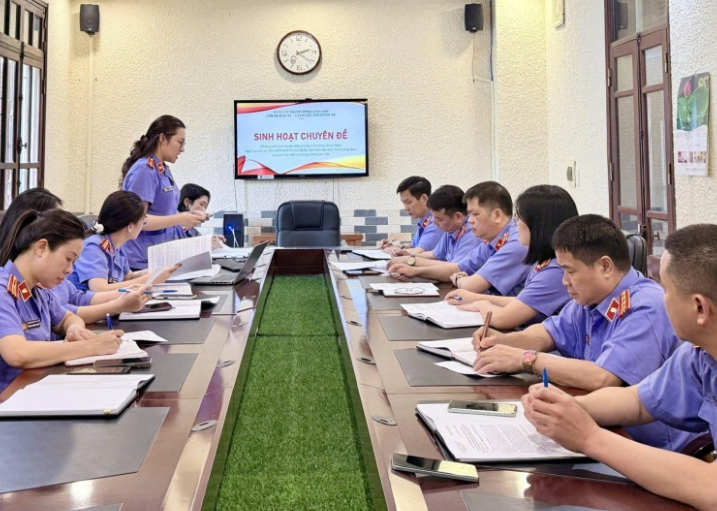 Sinh hoạt chuyên đề về thực hiện Nghị quyết số 205 của Quốc hội