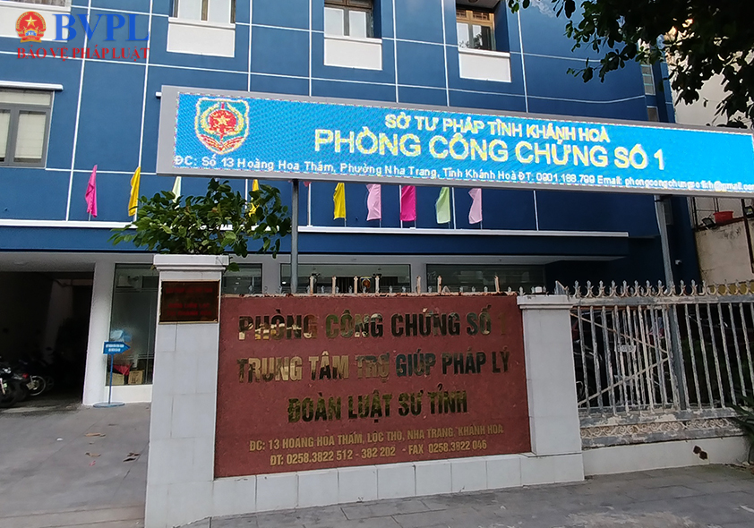 Khánh Hòa Chậm nhất đến tháng 11 hoàn thành việc chuyển đổi, giải thể các phòng công chứng