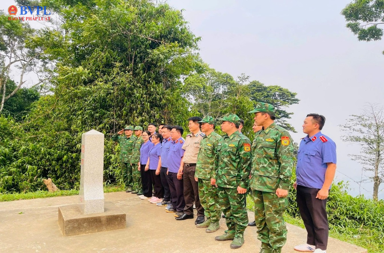 VKSND khu vực 13 - Thanh Hoá Phối hợp tổ chức hoạt động hướng về biên giới