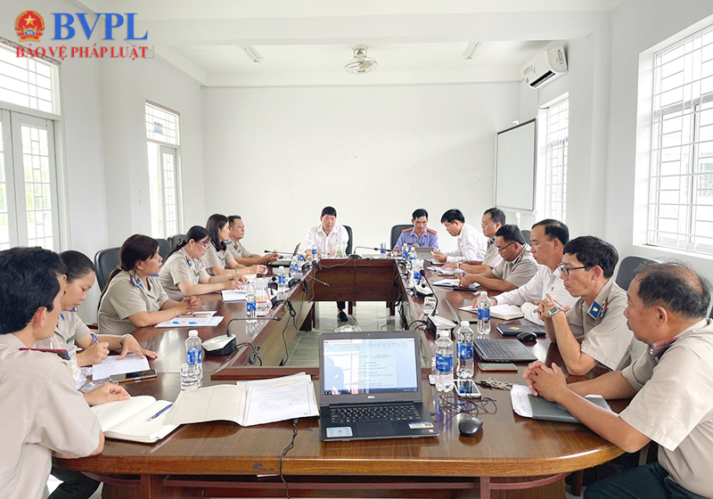 VKSND Khu vực 13 TP Cần Thơ tăng cường phối hợp trong thi hành án dân sự