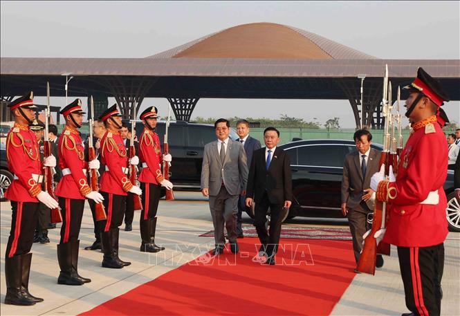 Thường trực Ban Bí thư Trần Cẩm Tú kết thúc tốt đẹp chuyến thăm chính thức Lào và Campuchia