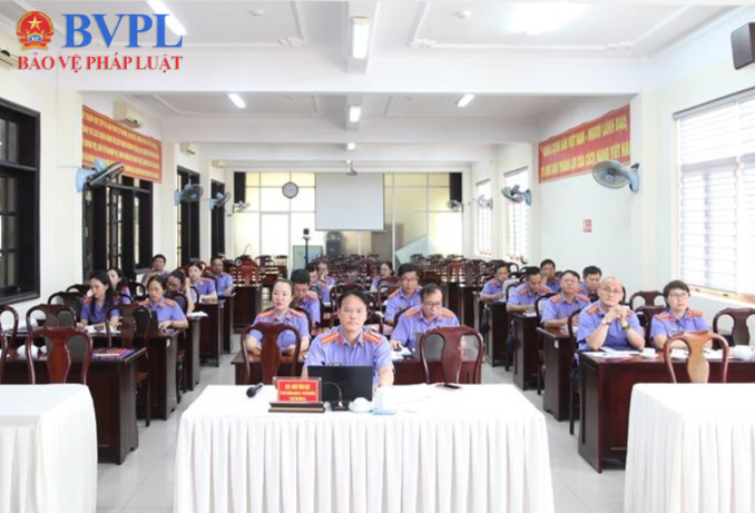 Tổ chức hội nghị rút kinh nghiệm công tác kiểm sát xét xử các vụ án hình sự bị hủy, sửa