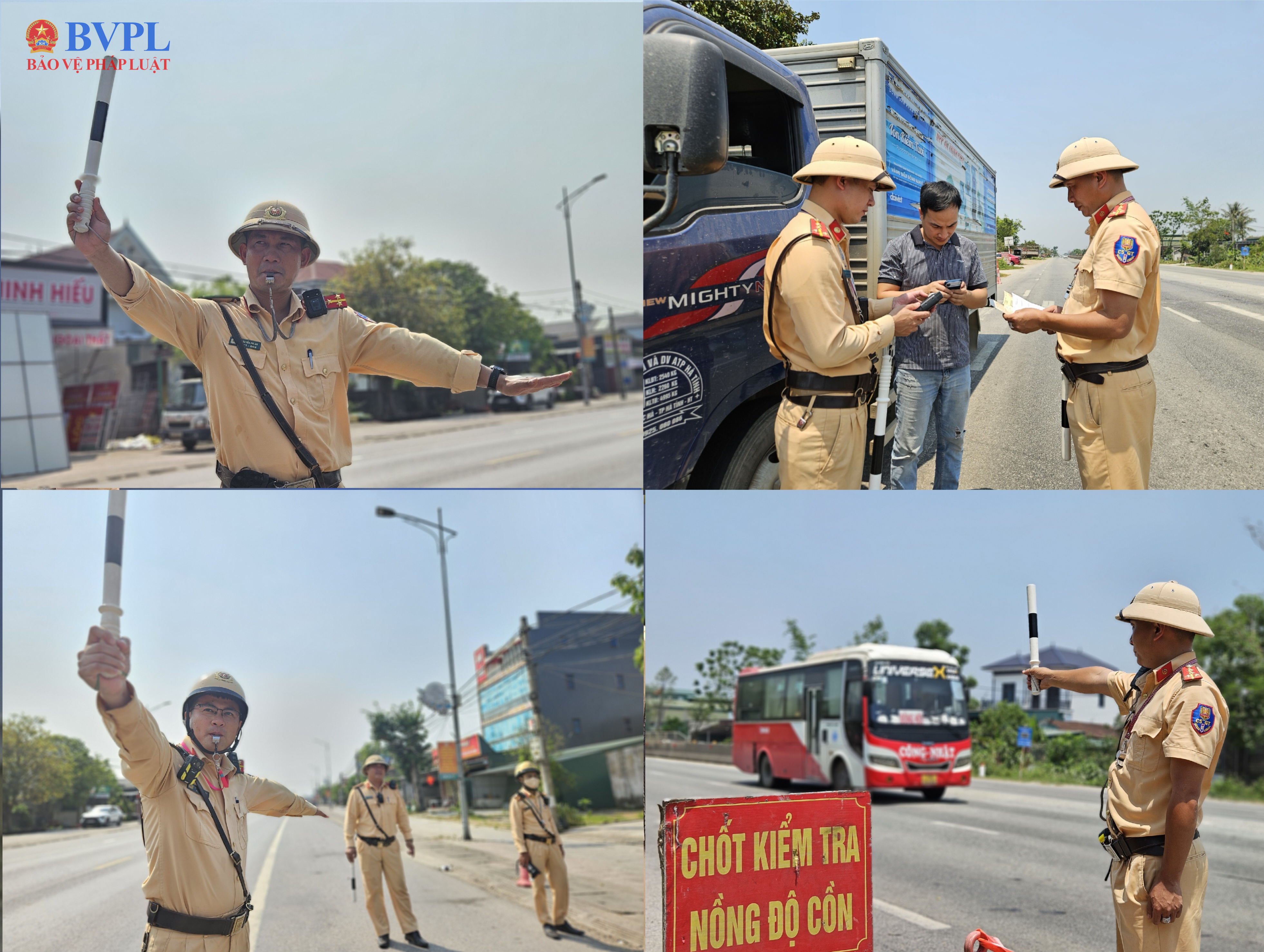 Những “chiến binh” áo vàng nung người dưới nắng lửa Miền Trung