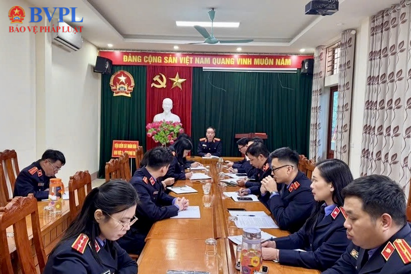 VKSND khu vực 3 - Phú Thọ  Về đích sớm Chiến dịch nhập dữ liệu Quản lý án hình sự