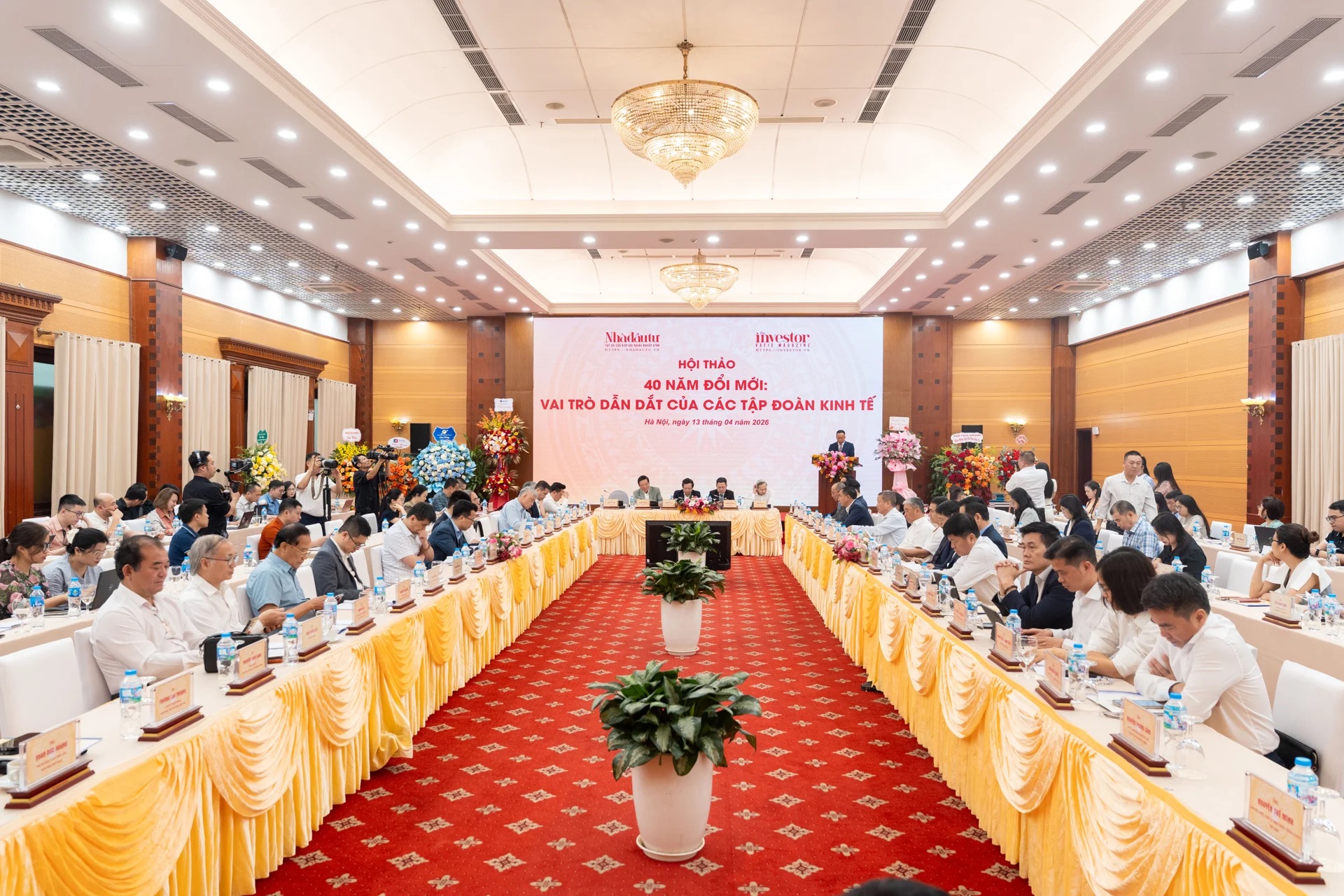 Hội thảo 40 năm Đổi mới Vai trò dẫn dắt của các tập đoàn kinh tế