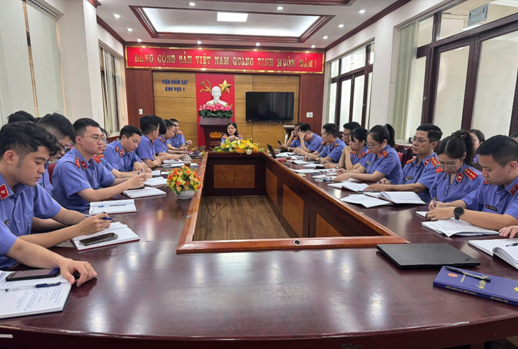 VKSND khu vực 1 – Quảng Ninh quán triệt Quyết định 69 về công tác thỉnh thị, giải đáp vướng mắc