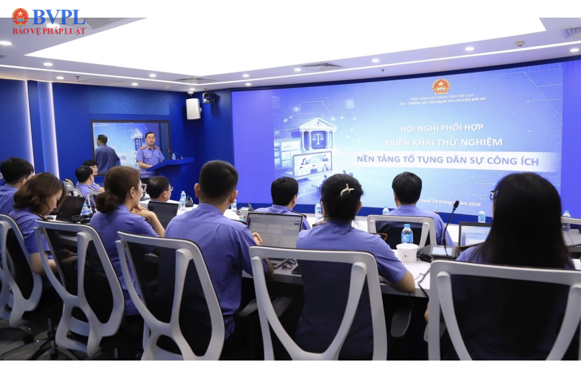 Triển khai thử nghiệm nền tảng Tố tụng dân sự công ích trong ngành Kiểm sát nhân dân